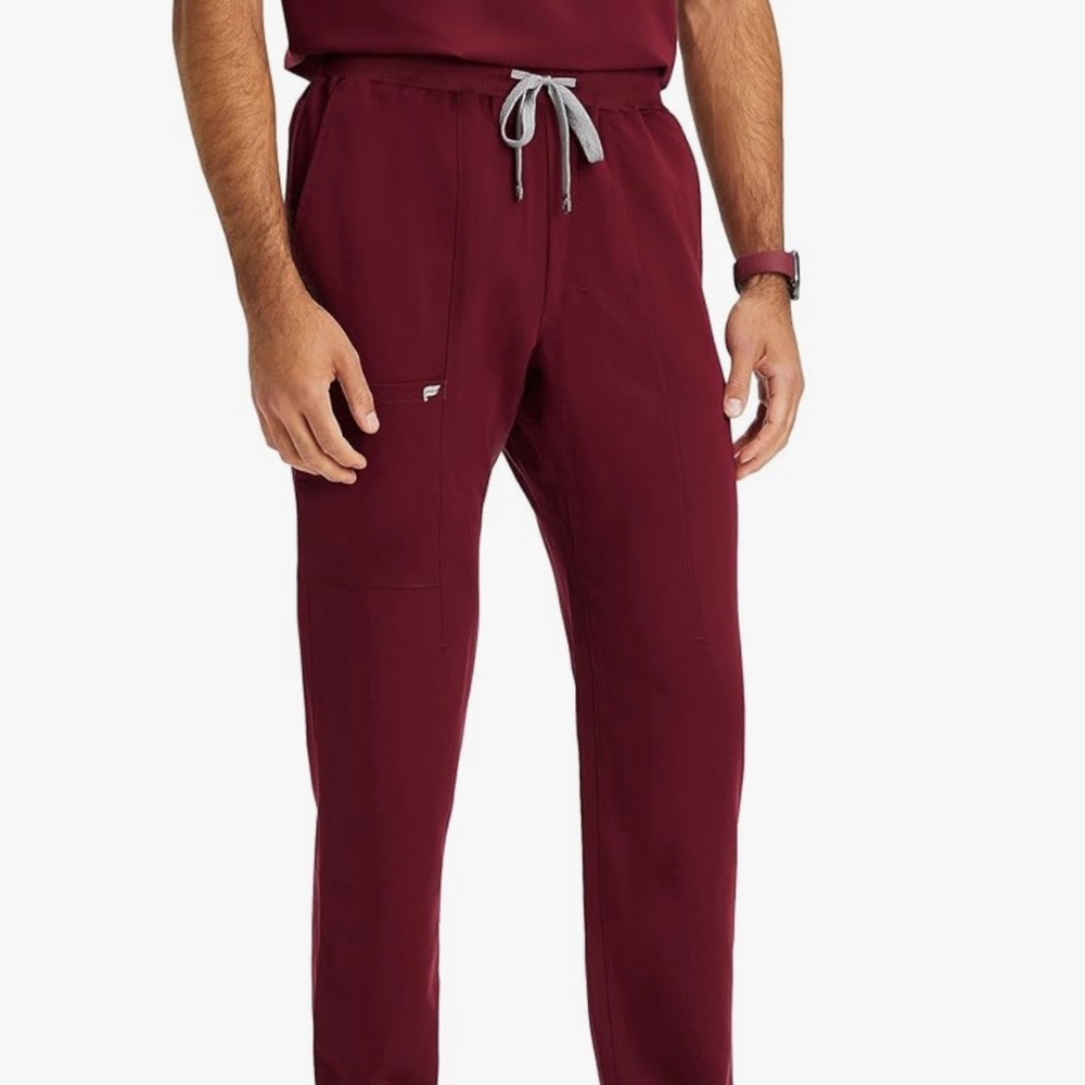 fabletics men straight leg scrub pants